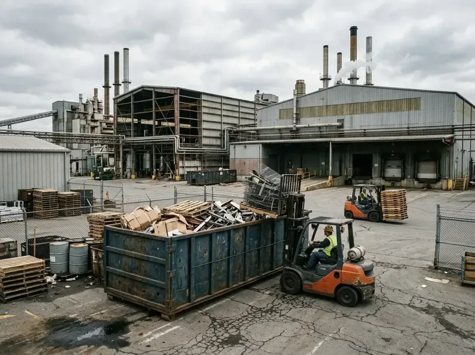 industrial-factory-scrap-conta-003 — frequently asked questions, Cheap Roll-off Dumpster Rentals in Lorane, PA